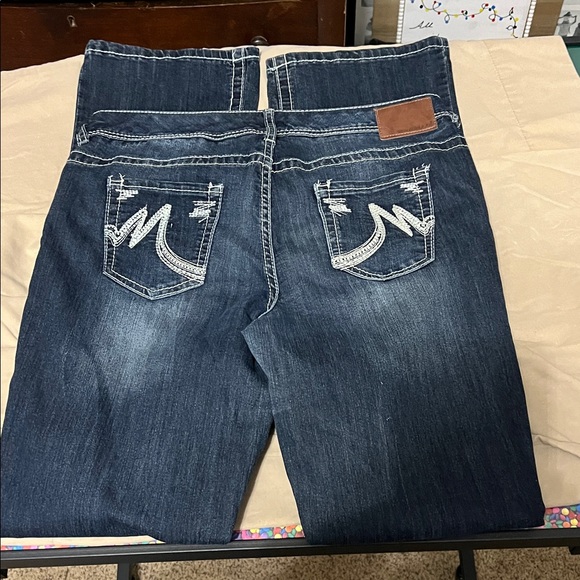 Maurices Dark Blue Boot Cut Jeans - Picture 7 of 10